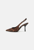 Leopardmönstrade pumps